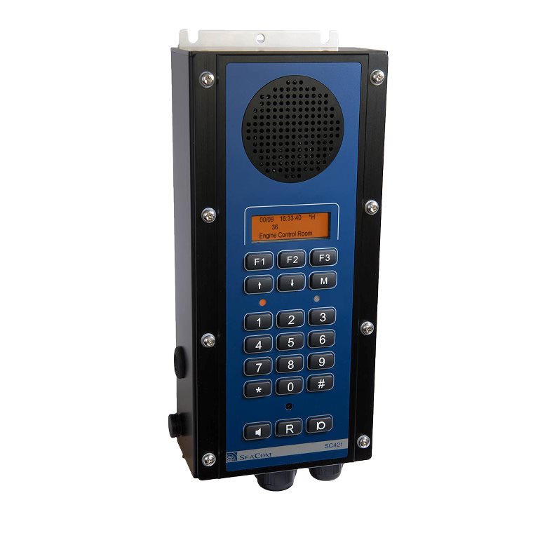 Marine Intercom and Talk-back stations - bridge and deck